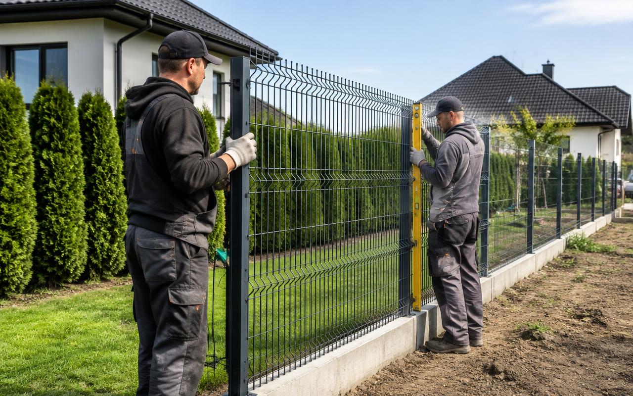 Ogrodzenie panelowe z montażem czy samodzielnie — co się bardziej opłaca?