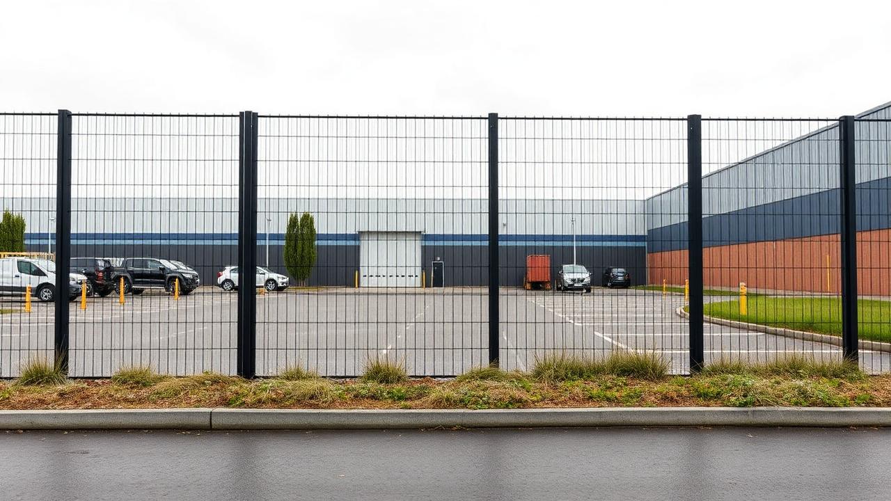 Ogrodzenie firmowe: hala, plac, parking — czego nie da się zrobić po taniości